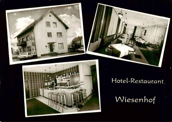 Viernheim Hotel Restaurant Wiesenhof Gaststube Bar