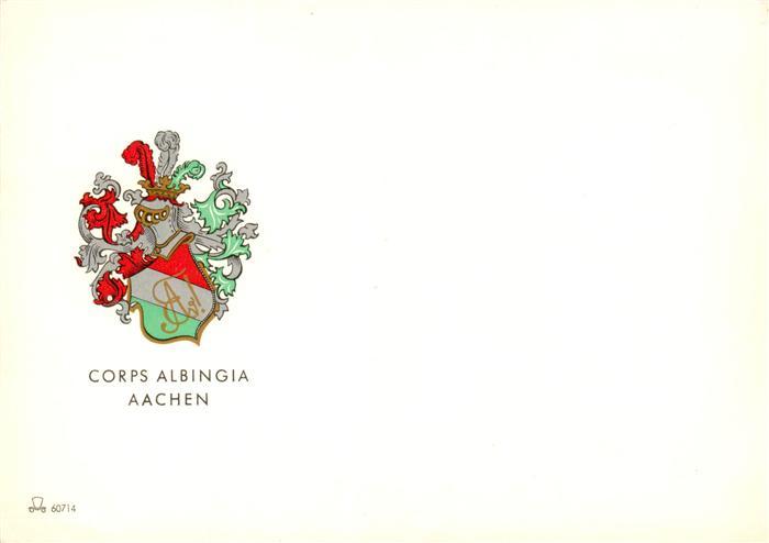 Aachen Corps Albingia Wappen