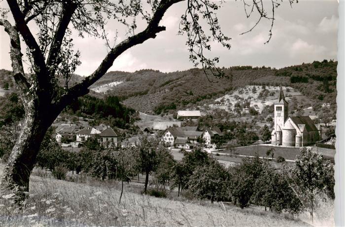 oedsbach Oberkirch Panorama Kirche