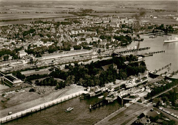 Brunsbuettelkoog Fliegeraufnahme