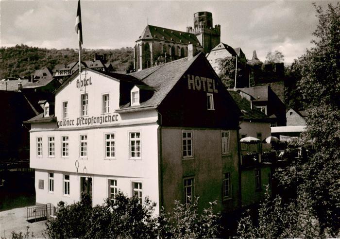 Oberwesel Rhein Hotel Goldner Pfropfenzieher