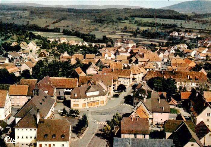 Lembach 67 Alsace Vue generale aerienne