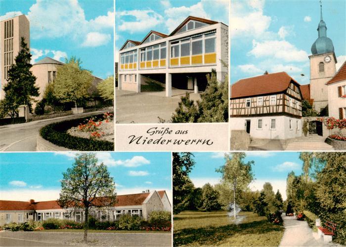 Niederwerrn Teilansichten Park