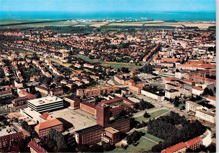 Wilhelmshaven  CITY Fliegeraufnahme
