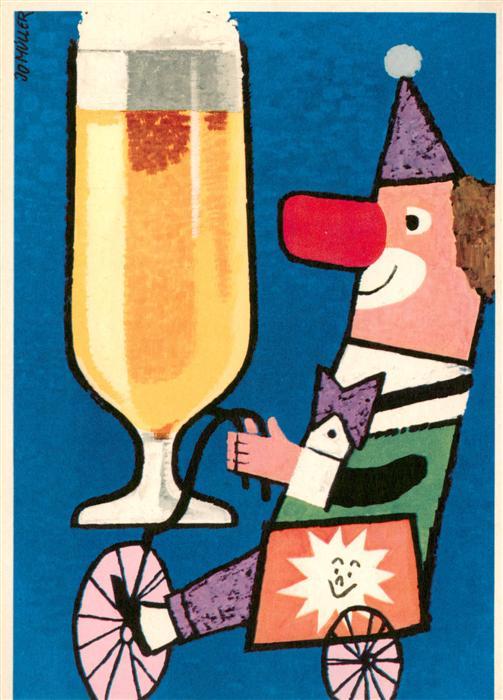 Bad Godesberg Bier Werbung Kuenstlerkarte