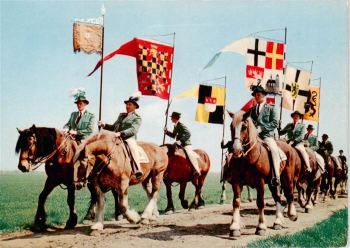 Gymnich Erftstadt Gymnicher Ritt Reiterprozession Christi Himmelfahrt