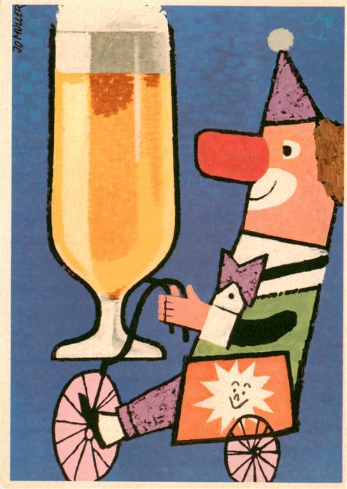 Bad Godesberg Bier Werbung Kuenstlerkarte