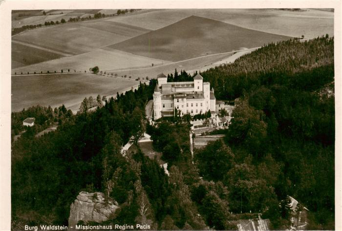 Rueckers Glatz Niederschlesien PL Burg Waldstein Missionshaus Regina Pacis
