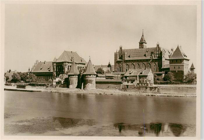 Marienburg  Westpreussen Malbork PL Schloss des Deutschen Ritterordens