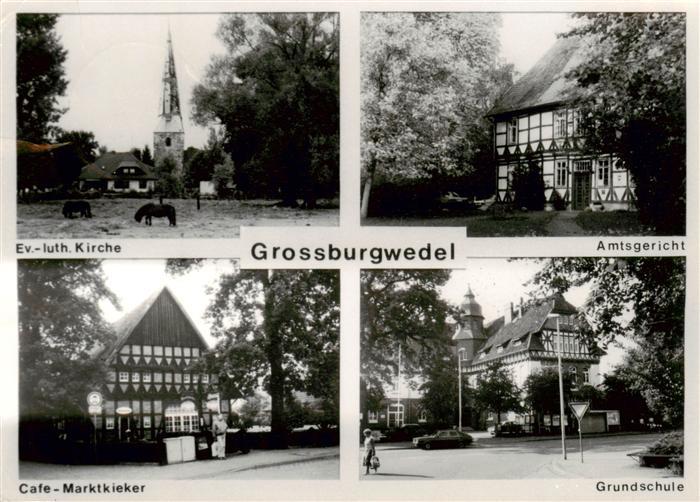 Grossburgwedel Kirche Amtsgericht Cafe Marktkieker Grundschule