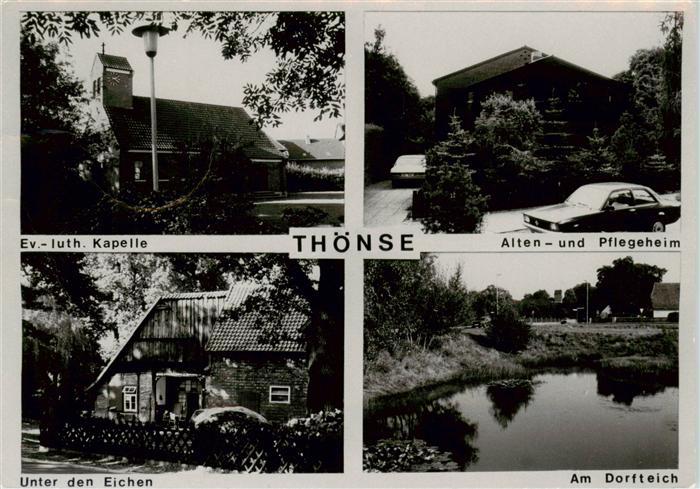 Thoense Burgwedel Kapelle Alten- und Pflegeheim Unter den Eichen Dorfteich