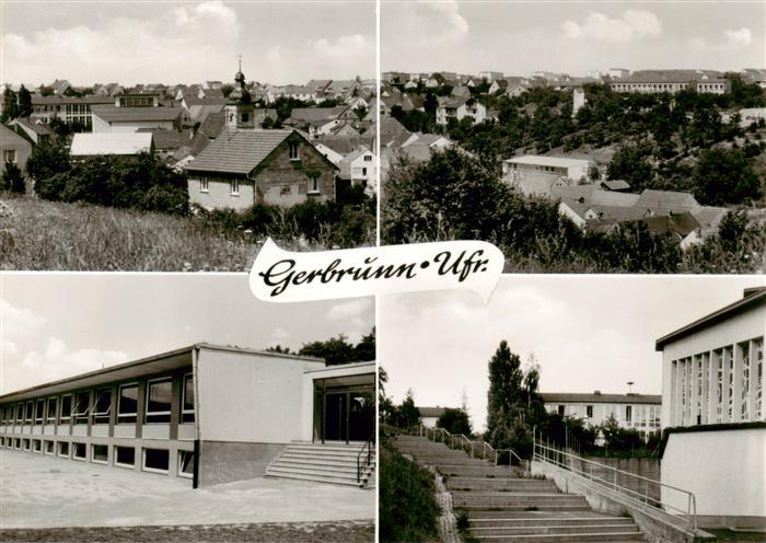 Gerbrunn Stadtpanorama Schule