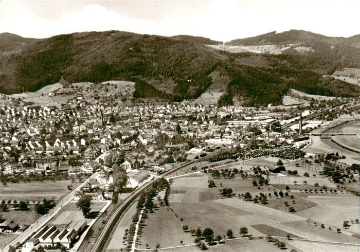 Haslach Kinzigtal Fliegeraufnahme