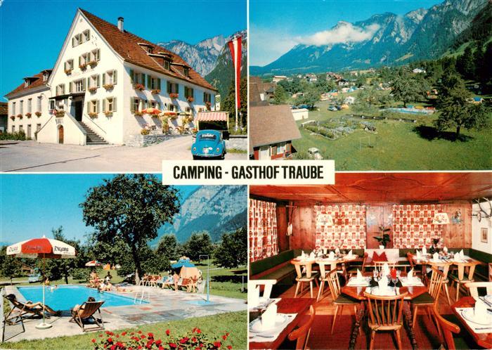 Braz Camping Gasthof Traube Swimming Pool Restaurant Alpenblick
