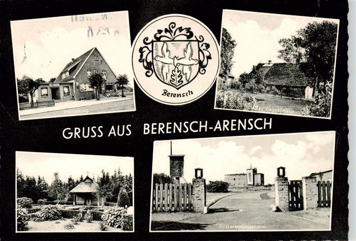 Arensch Berensch Heidekrug Altes Bauernhaus Friedhofskapelle Posterholungsheim W