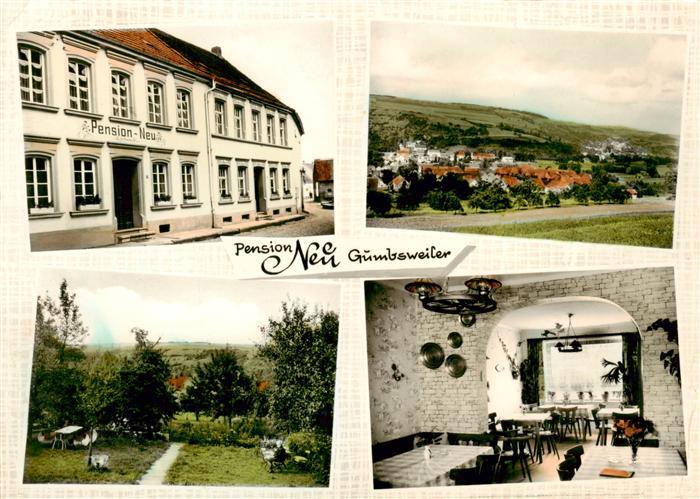 Gumbsweiler Pension Neu Gastraum Garten Panorama