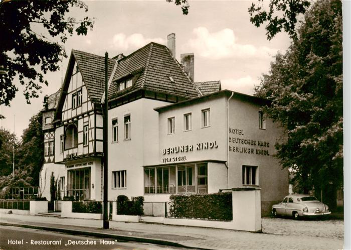 Zehlendorf Berlin Hotel Restaurant Deutsches Haus Berliner Kindl