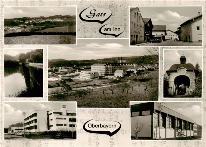 Gars Inn Teilansichten Landschaft Partie am Inn