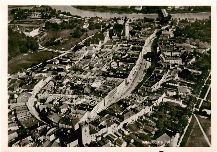 Muehldorf  Inn Fliegeraufnahme