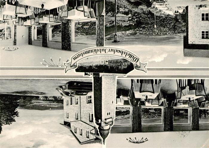 Bad Kissingen Wittelsbacher Jubilaeumsturm Hohengaststaette Gastraeume Panorama