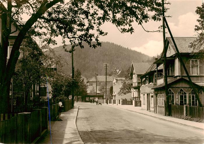 Sitzendorf Thueringen Hauptstrasse