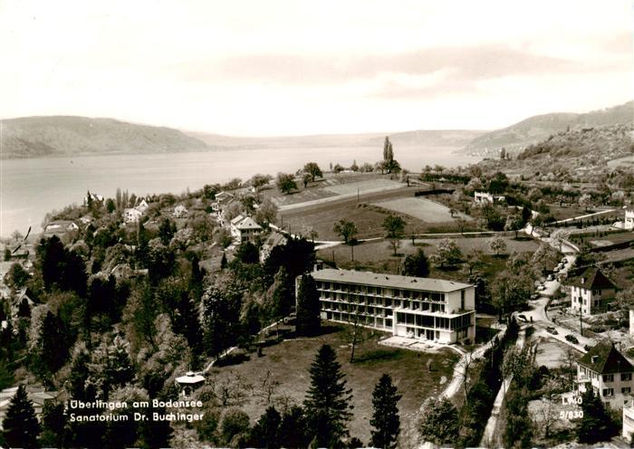 ueberlingen Bodensee Sanatorium Dr Buchinger Fliegeraufnahme