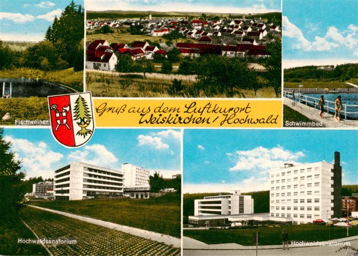 Weiskirchen Saar Spar Markt Bernardy Fischweiher Schwimmbad Hochwaldsanatorium