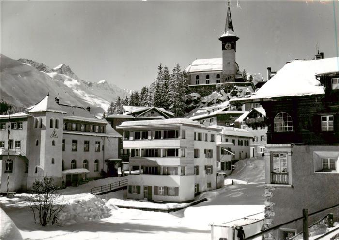 Arosa GR Jugendherberge Ortsansicht