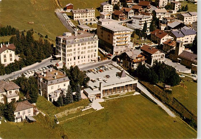 Pontresina Hotel Languard Fliegeraufnahme