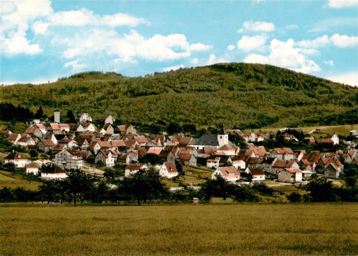 Schlossborn Ortsansicht mit Kirche