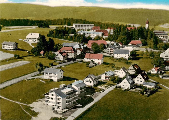 Hoechenschwand Schwarzwald BW Fliegeraufnahme