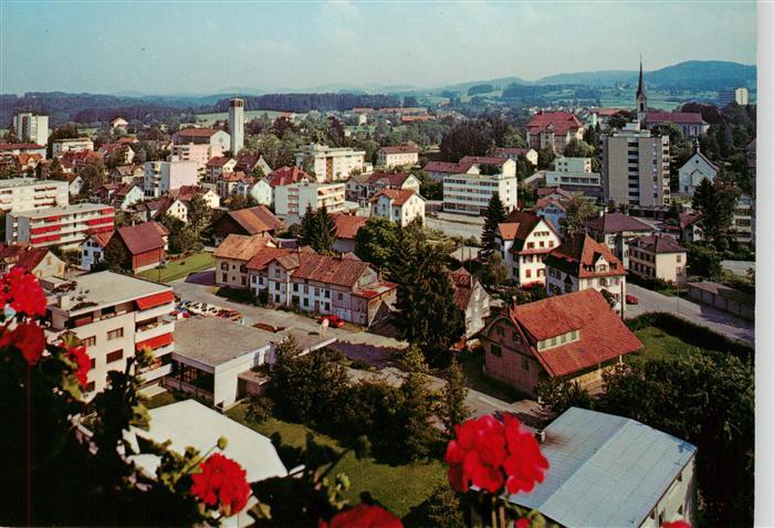 Niederuzwil Uzwil SG Stadtpanorama