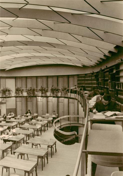 Freiburg Breisgau Universitaetsbibliothek Neuer Lesesaal