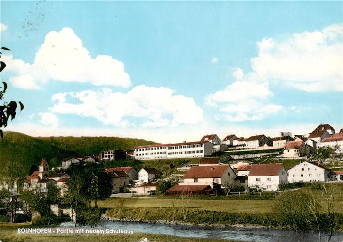 Solnhofen Ansicht mit neuem Schulhaus