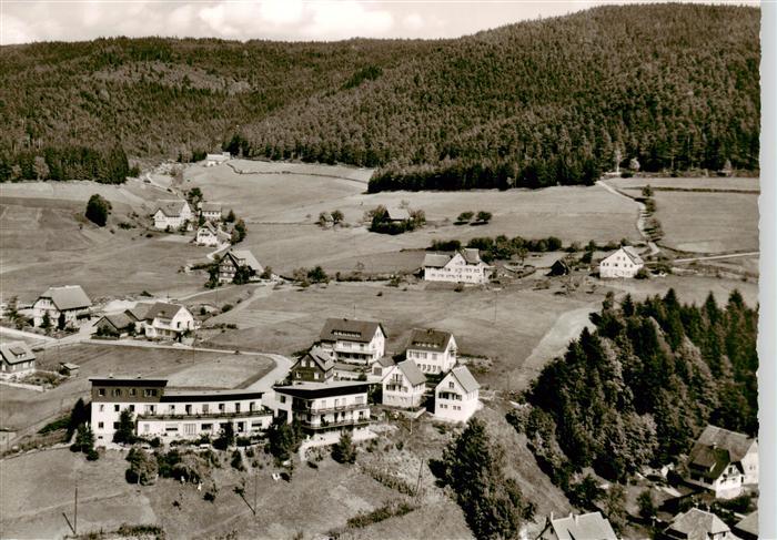 Mitteltal Schwarzwald Kurhotel Mitteltal Fliegeraufnahme