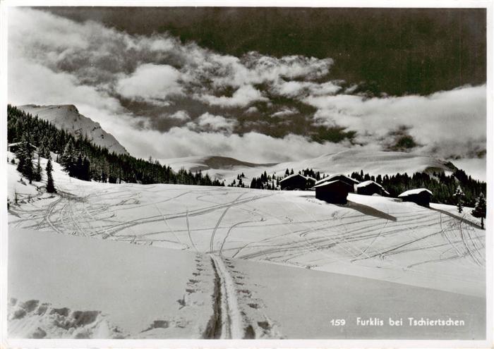 Furklis Tschiertschen GR Panorama