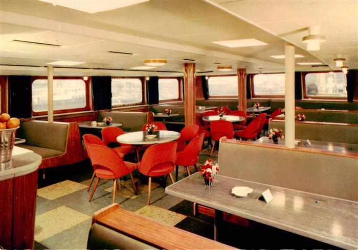 Bremerhaven Seebaederschiff MS Seute Deern Gastraum