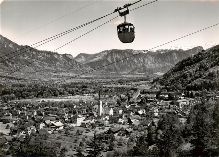 Bad Ragaz Ragatz SG Bergbahn Bad Ragaz Piz Sol