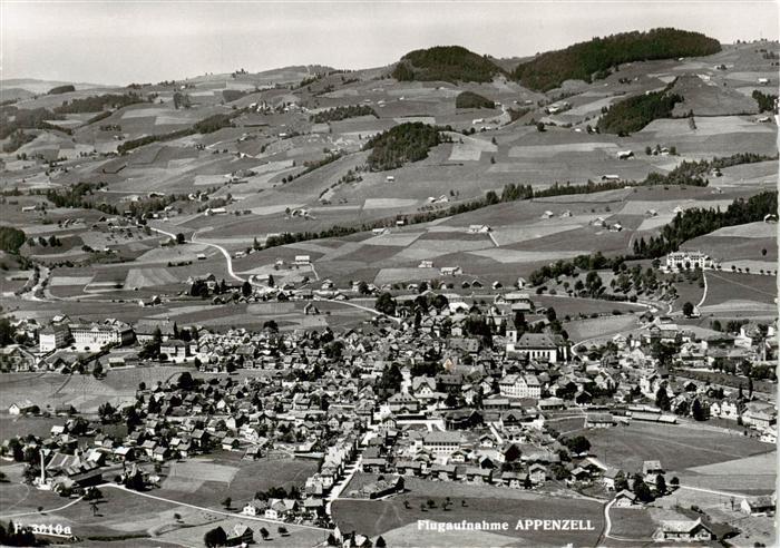 Appenzell IR Fliegeraufnahme