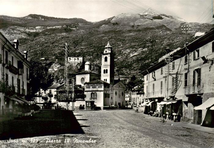 Susa Piemonte IT Piazza IV Novembre