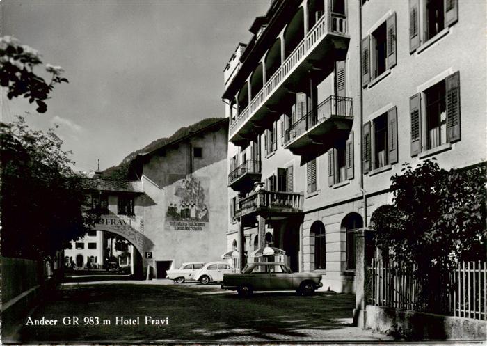 Andeer GR Hotel Fravi Mineral und Moorbad