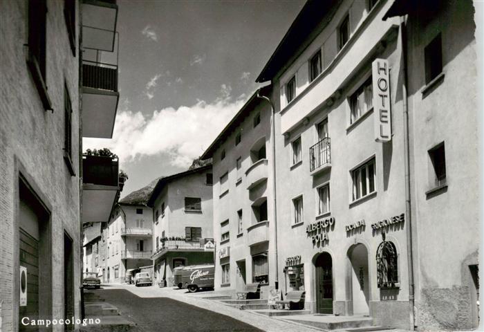 Campocologno GR Strassenpartie