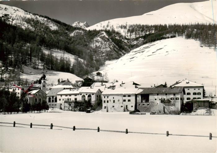 Madulain Madulein GR mit Piz Kesch