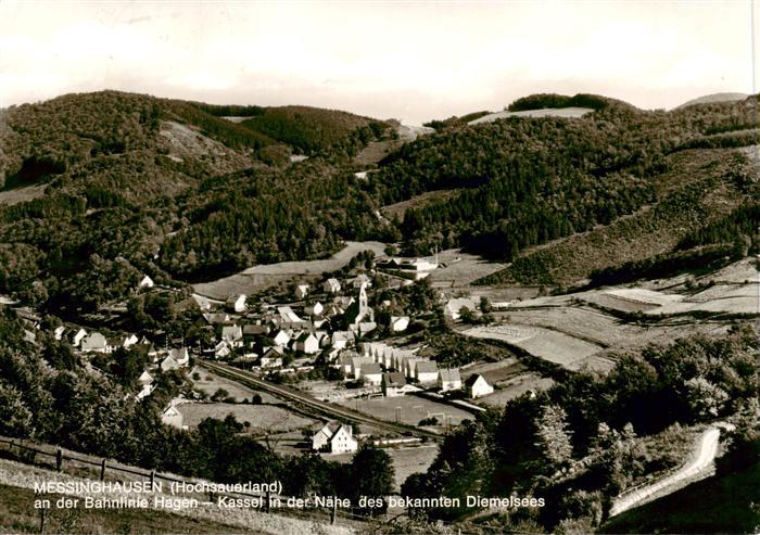 Messinghausen Brilon an der Bahnlinie Hagen Kassel