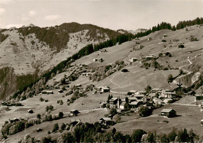 Pany-Luzein GR Fliegeraufnahme