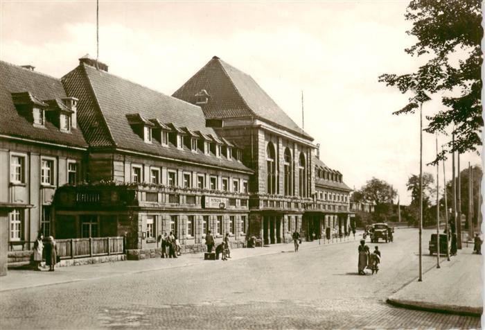 Weimar  Thueringen Hauptbahnhof