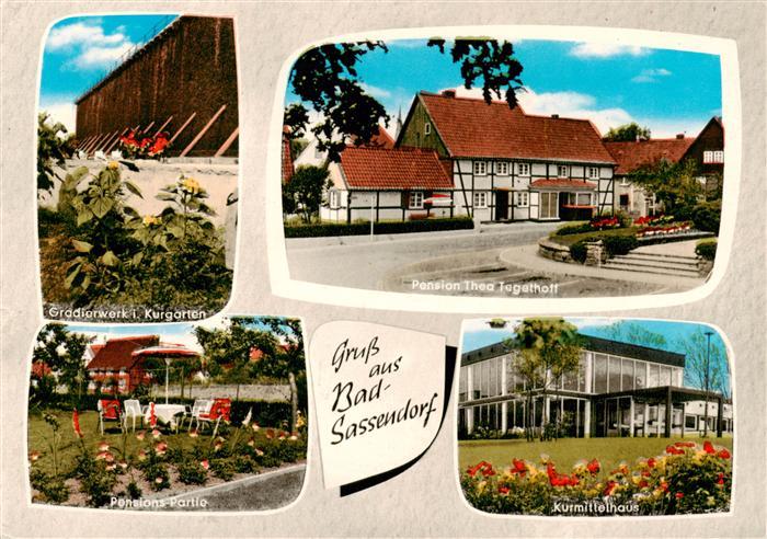 Bad Sassendorf Gradierwerk Kurgarten Pension Thea Tegethoff Pensions Partie Kurm