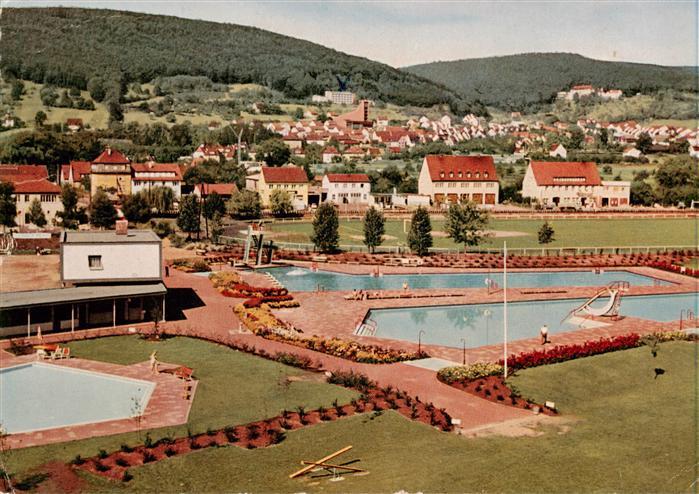 Lohr Main 3 Becken Freibad mit Liegewiese und Campingplatz