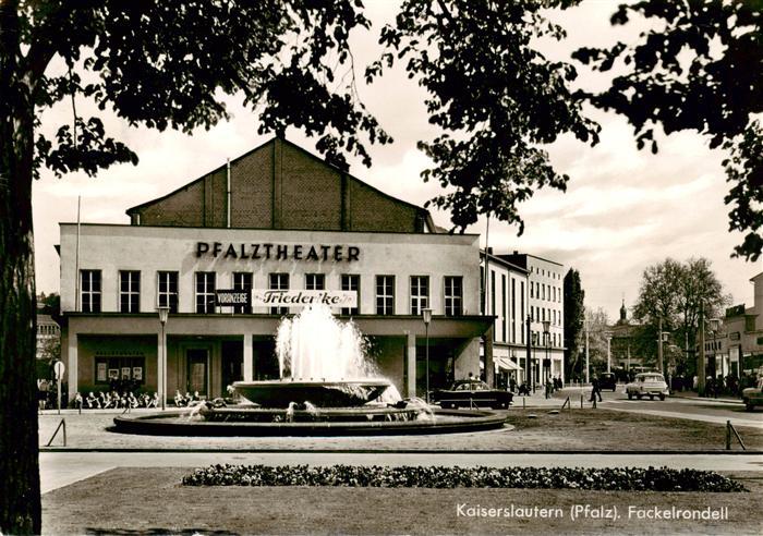 Kaiserslautern Pfalztheater Fackelrondell