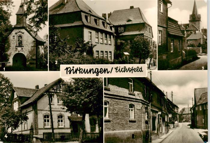 Birkungen Eichsfeld Kapelle Polytechn Oberschule Schulzengasse Schwesternhaus Jo
